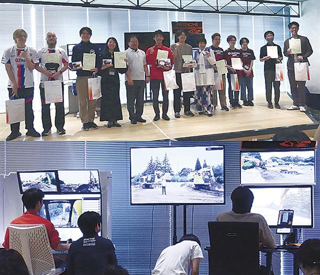 競技大会で東大生ペアが優勝/e建機チャレンジ2026/TDBC
